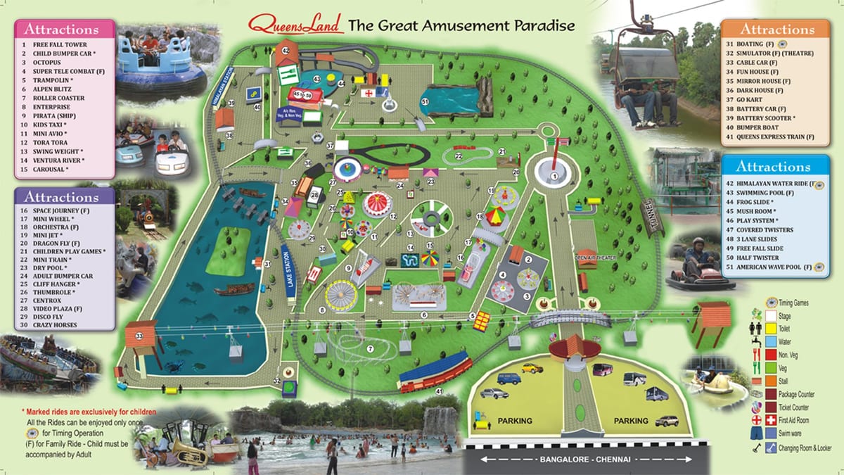mapa ng Queensland sa Chennai